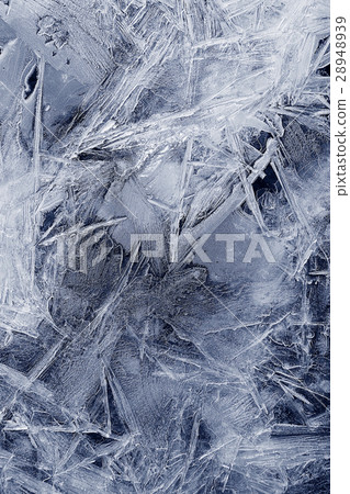 Transparent ice crystals texture cracked background Transparent ice crystals texture cracked background 28948939