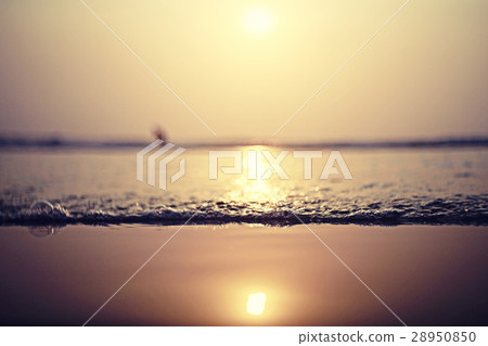 sunset on sea texture water summer sun sunset on sea texture water summer sun 28950850