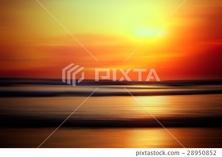blurred background sunset on the sea blurred background sunset on the sea 28950852
