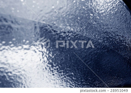 ice on the frozen glass texture 28951049
