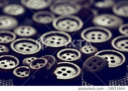background wooden buttons Hand Made 28951664