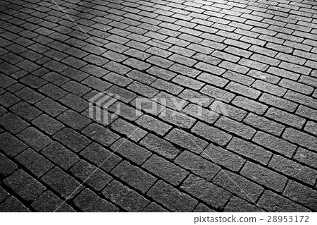 texture of stone pavement tiles cobblestones bricks background 28953172