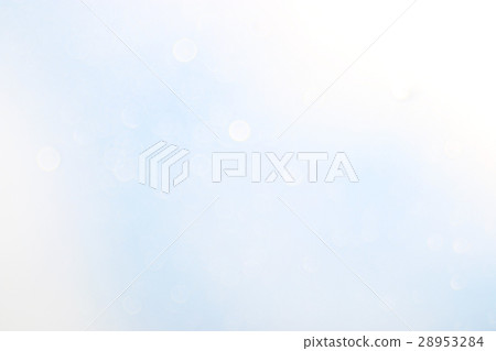 light blue background bokeh drops glass, blurred 28953284