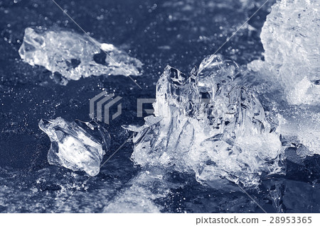 transparent ice background 28953365