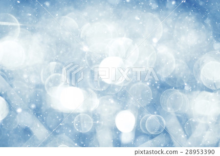 silvery blue highlights snow rain water blurred background silvery blue highlights snow rain water blurred background 28953390