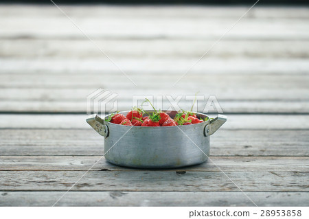 strawberry bowl concept of summer 28953858