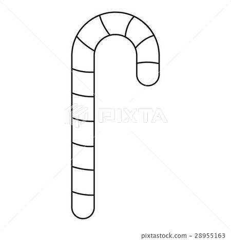 Long candy, icon , outline style 28955163