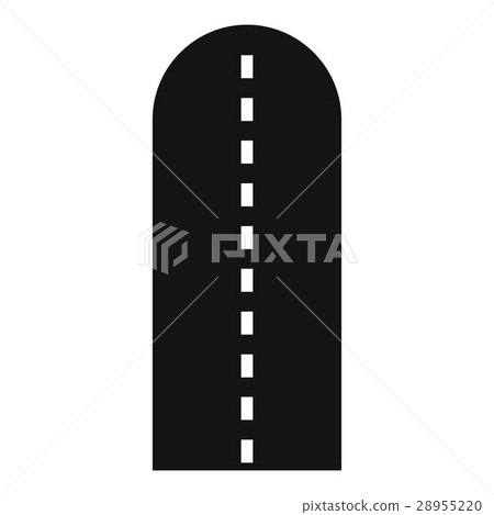 Long way icon, simple style - Stock Illustration [28955220] - PIXTA