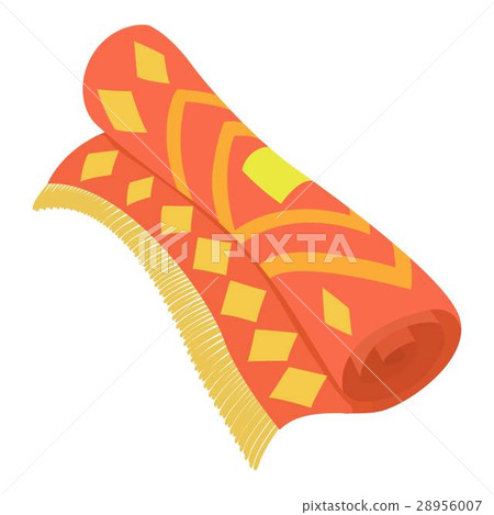 Arabic carpet icon, cartoon style Arabic carpet icon, cartoon style 28956007