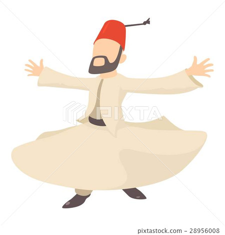 Arabic man icon, cartoon style Arabic man icon, cartoon style 28956008
