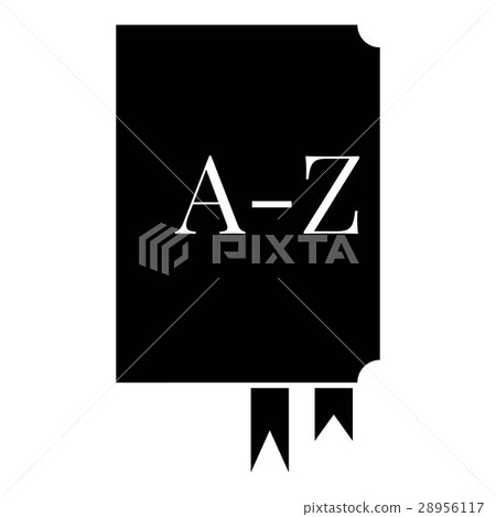 Dictionary icon, simple style Dictionary icon, simple style 28956117