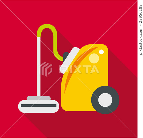 Vacuum cleaner icon, flat style 28956188