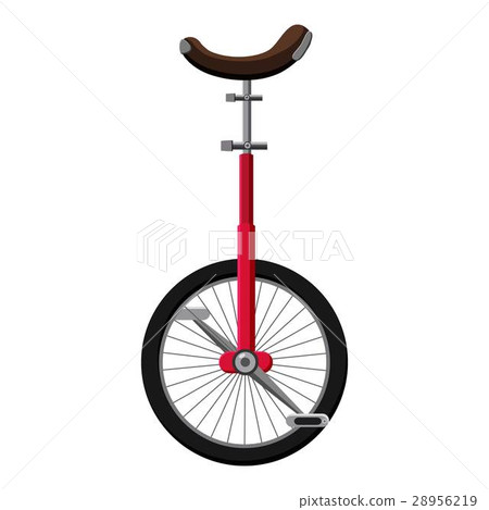 Monocycle icon, cartoon style 28956219