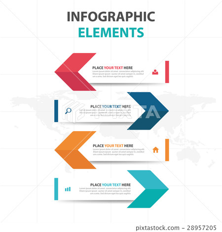 colorful arrow business Infographics elements colorful arrow business Infographics elements 28957205