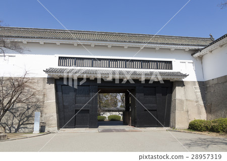 Osaka Castle's Multicard Tower 28957319