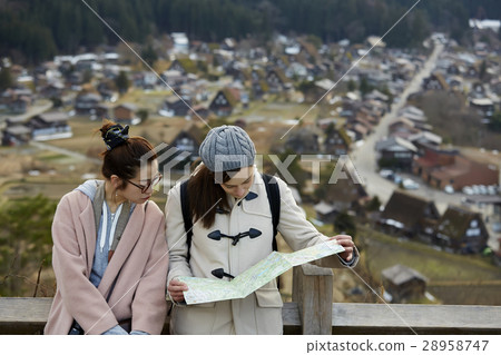 婦女在建築中旅行與聯合形成 28958747