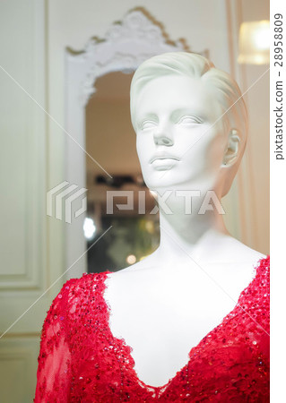 Model in the window 28958809