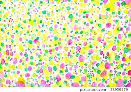 Background material Water color dots Background material Water color dots 28959379
