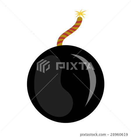 Bomb isolated illustration 28960619