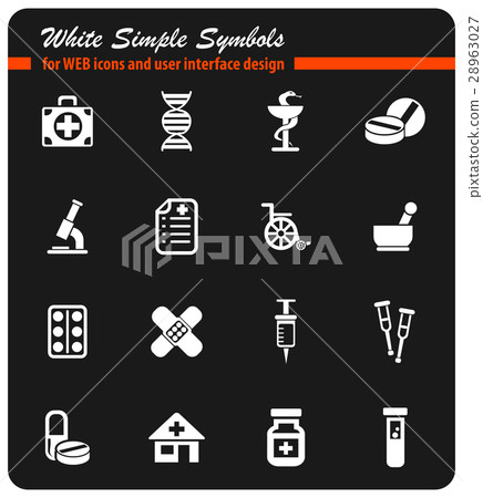 pharmacy icon set pharmacy icon set 28963027