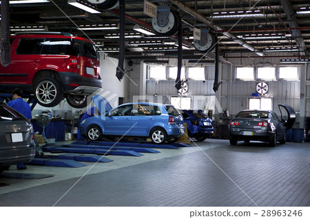 Garage, car, car repair, garage, car, repair, Garage, car, car repair, 28963246