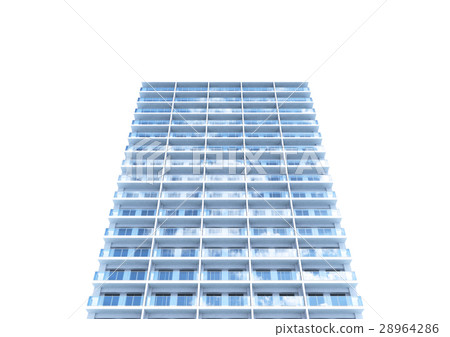查尋白色背景的高層住宅 查尋白色背景的高層住宅 28964286