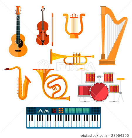 Musical wind, key or string vector instruments 28964300