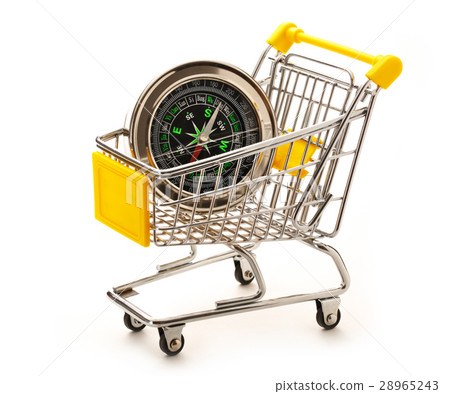 Market pushcart with compass Market pushcart with compass 28965243