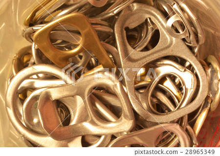 Background of many ring pull can opener 28965349