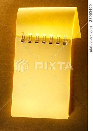 Blank open notebook Blank open notebook 28965409