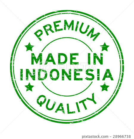 Grunge premium quality made in Indonesia stamp Grunge premium quality made in Indonesia stamp 28966738