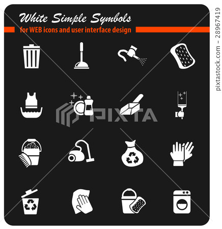 cleaning icon set cleaning icon set 28967419