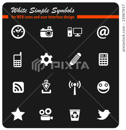 social media icon set social media icon set 28967657