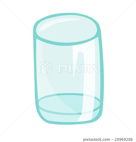 Empty glass isolated illustration 28969286