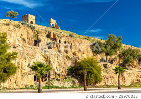 Landscape in Fes underneath Marinid Tombs, Morocco 28970818