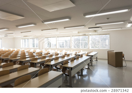 School's bright lecture room 28971342