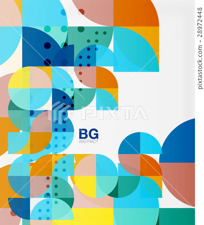Modern geometrical abstract background Modern geometrical abstract background 28972448