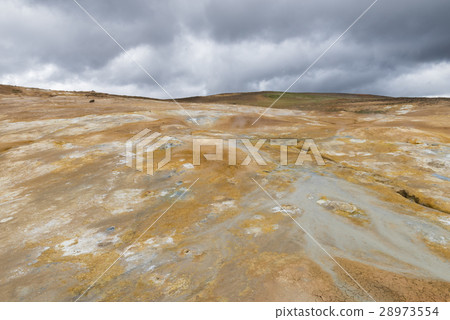 Geothermal Landscape Krafla, Iceland 28973554