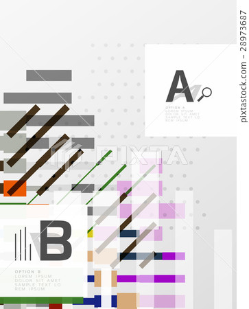 Abstract lines geometrical modern background Abstract lines geometrical modern background 28973687