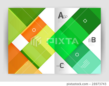 Business a4 business brochure geometrical template 28973743