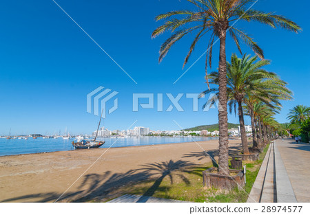 Abandoned sail boat on the beach. Abandoned sail boat on the beach. 28974577