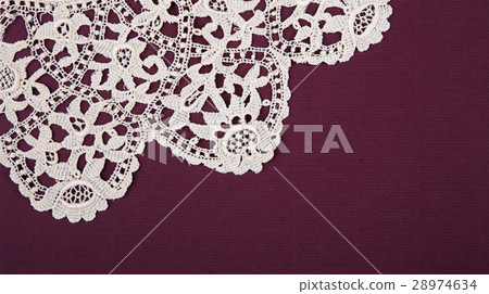 Paper with lacy border Paper with lacy border 28974634