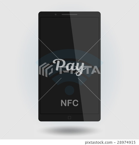 Nfc payment vector illustration. Mobile payment 28974915