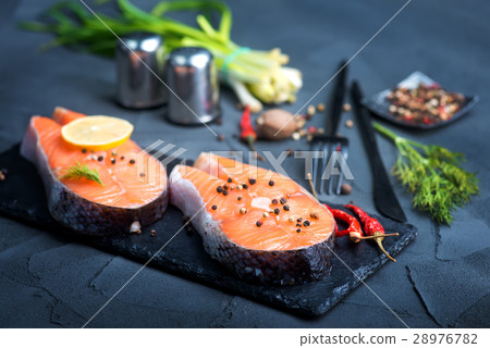 fresh salmon fresh salmon 28976782