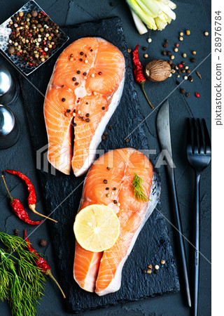 fresh salmon fresh salmon 28976784