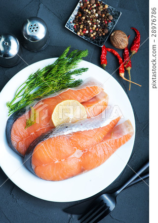 fresh salmon fresh salmon 28976786