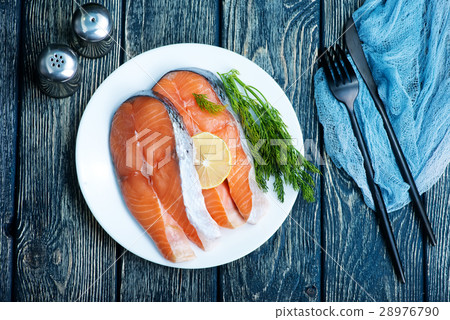 fresh salmon fresh salmon 28976790