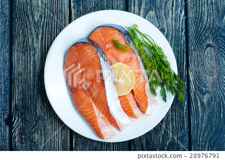 fresh salmon fresh salmon 28976791