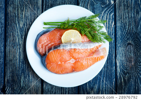 fresh salmon fresh salmon 28976792