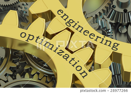 Engineering Optimization concept on the gearwheels 28977266